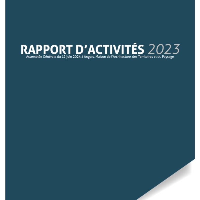 Couverture rapport d'activité URCAUE 2023