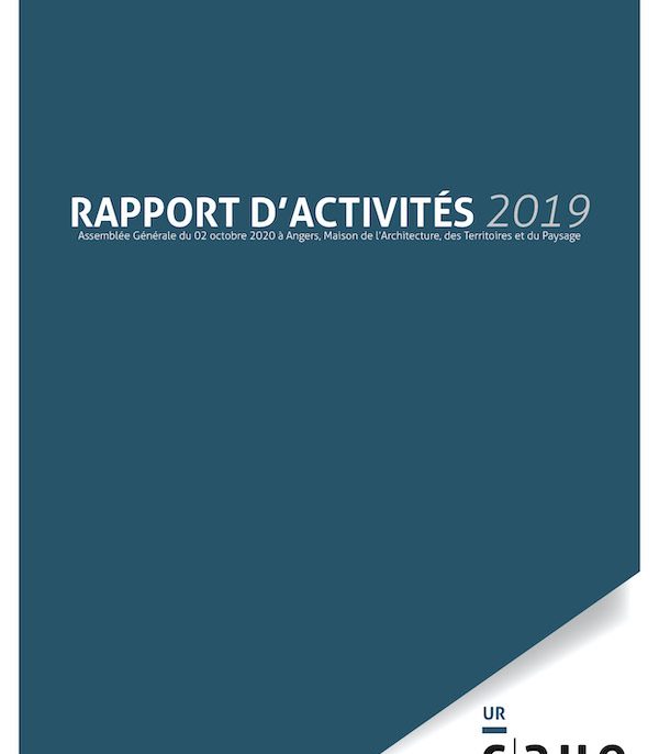 Rapport d'activités 2019