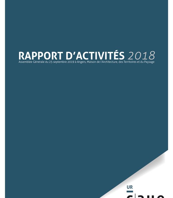 Rapport d'activités 2018